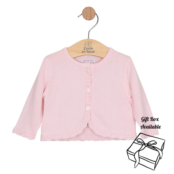 Pink Knitted Cardigan