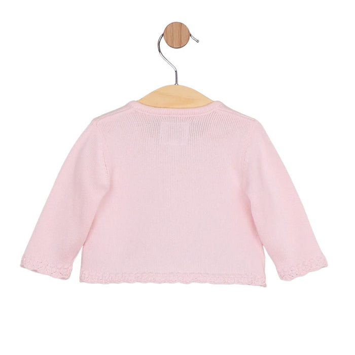 Pink Knitted Cardigan