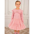 Pink Knitted & Tulle "Bliss" Dress