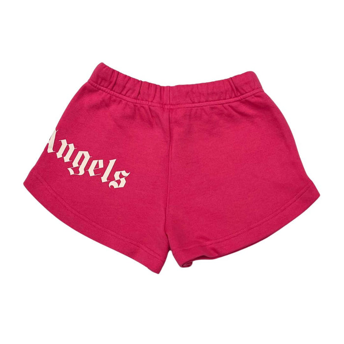 Pink Logo Sweat Shorts