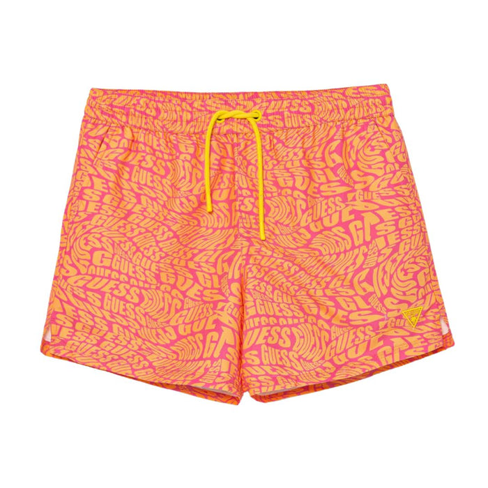 Pink & Orange Swim Shorts