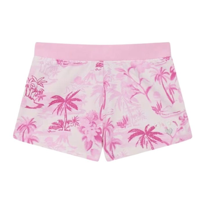 Pink Palm Shorts & T-Shirt Set