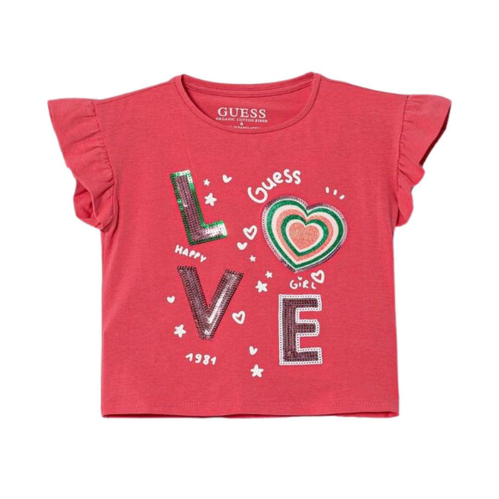 Pink Reversible Leggings & T-Shirt Set