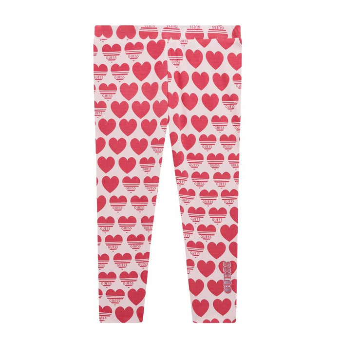Pink Reversible Leggings & T-Shirt Set