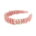 Pink Ruffle 'Rae' Headband