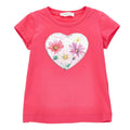 Pink Sequin Flower T-Shirt