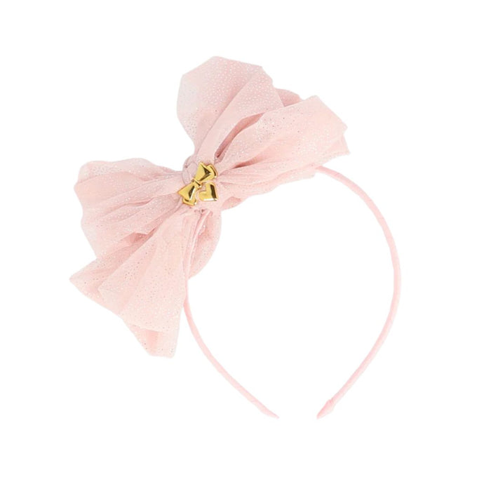 Pink Sparkle Tulle Headband