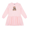 Pink Teddy & Sequin Bow Dress