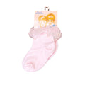 Pink Tulle Frill Socks