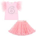 Pink Tutu Set In Your Selected Age