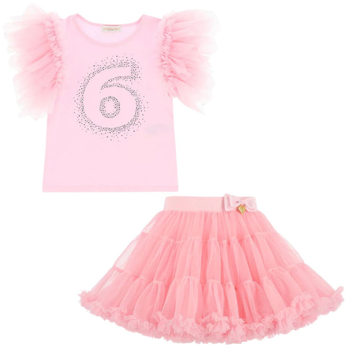 Pink Tutu Set In Your Selected Age