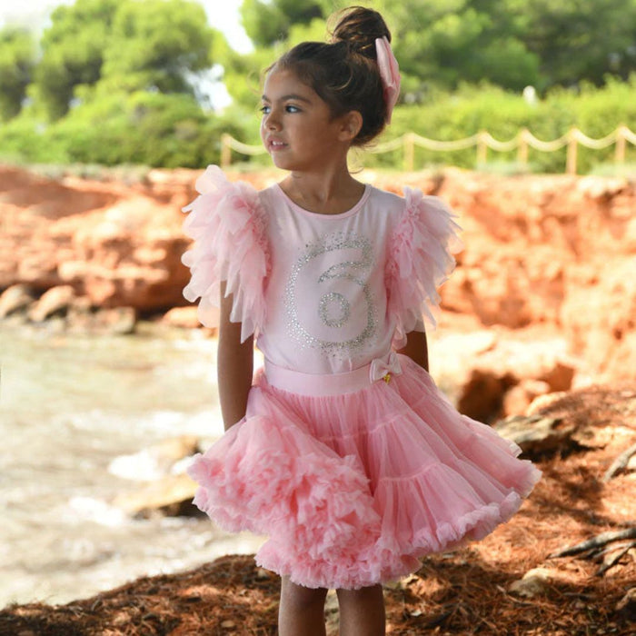 Pink Tutu Set In Your Selected Age