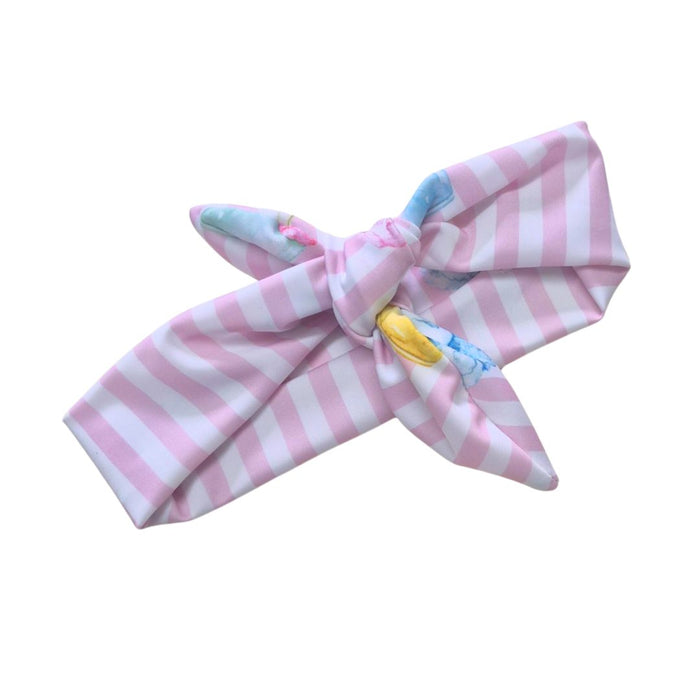 Pink & White Ice Cream Headband