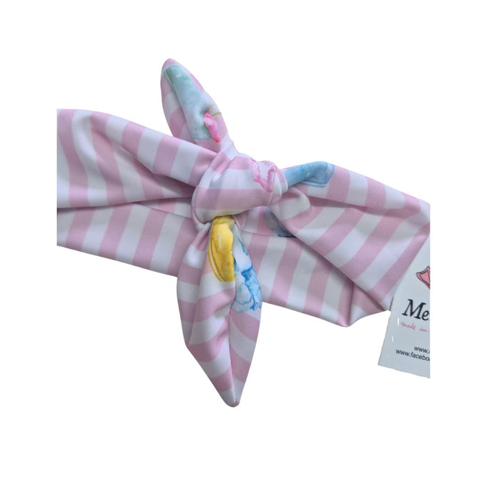 Pink & White Ice Cream Headband