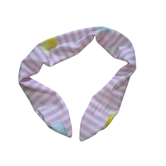 Pink & White Ice Cream Headband