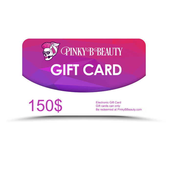 PINKY B BEAUTY GIFT CARD