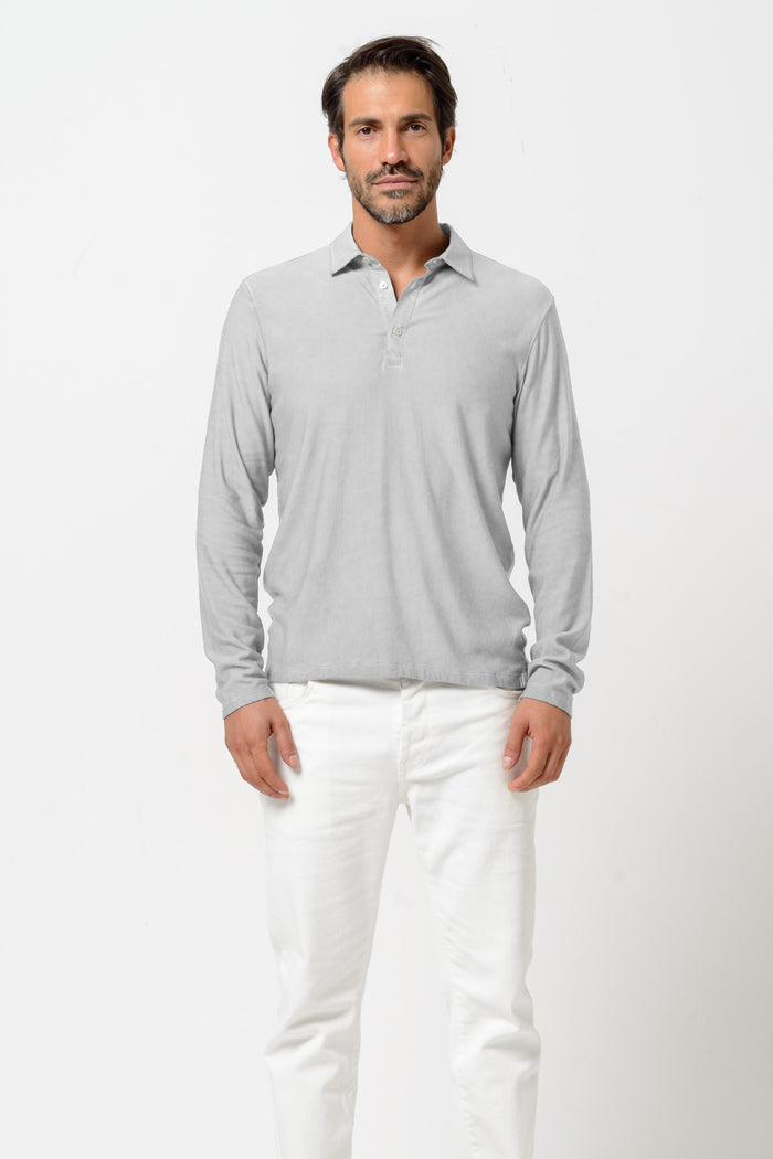 Pitt Polo Slim - Marmo