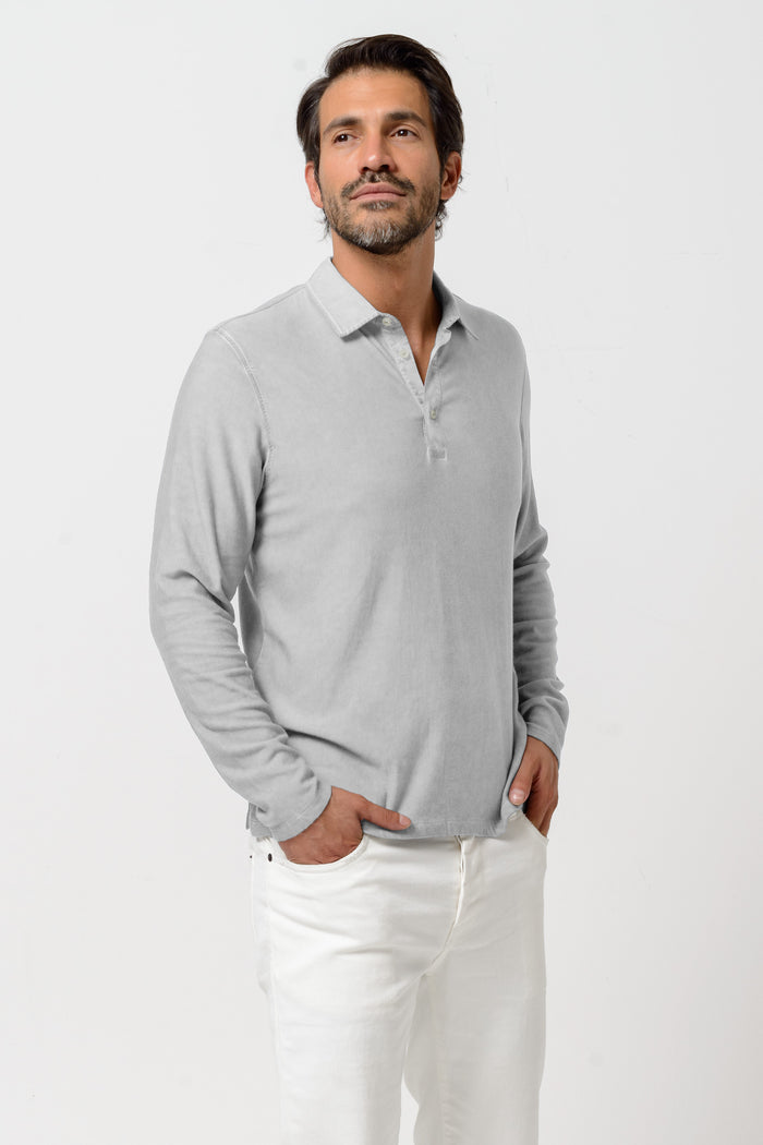 Pitt Polo Slim - Marmo