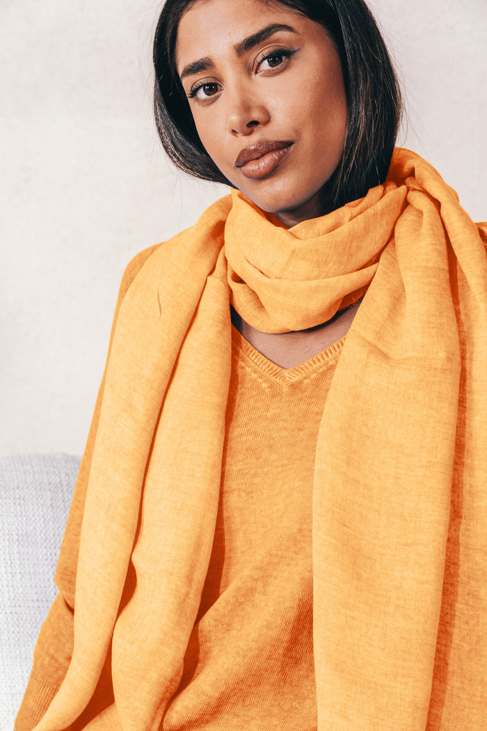 Piuma Scarf in Apricot