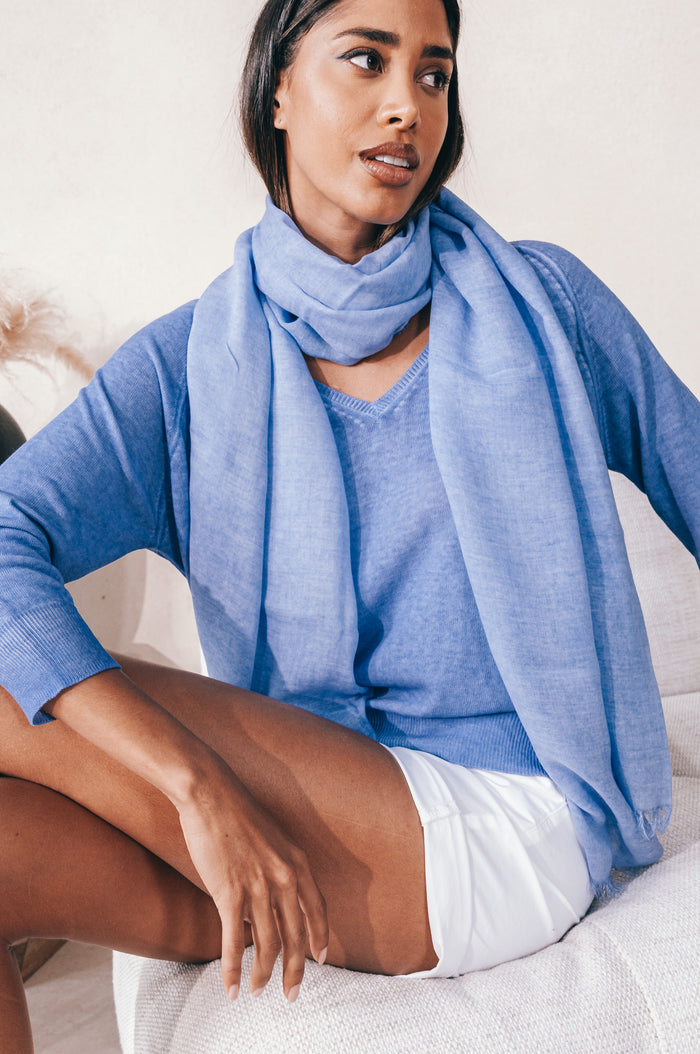 Piuma Scarf in Bay