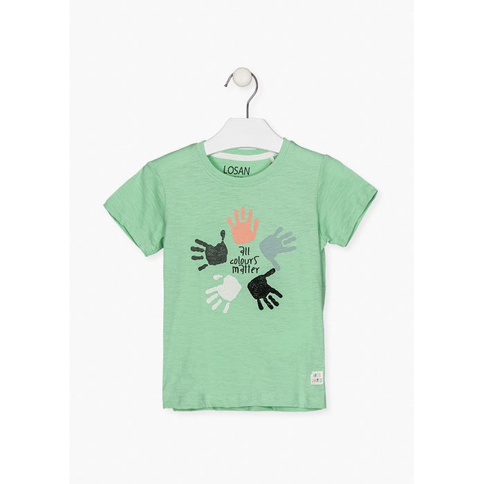 Playera Manga Corta “All Colours Matter” Niño Losan