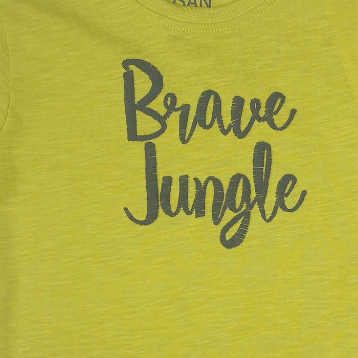 Playera Manga Corta "Brave Jungle" Niño Losan