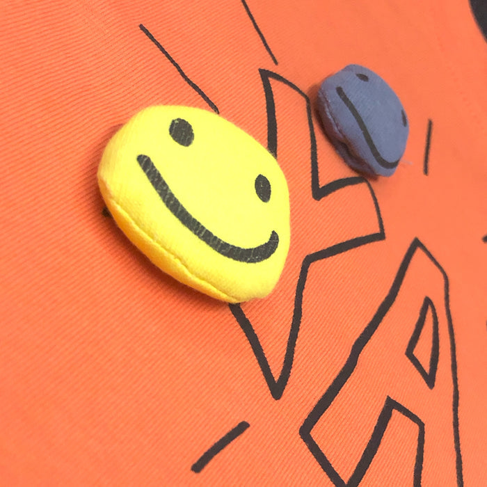 Playera Naranja Charms 3d Para Bebé Niño "Yay" Losan