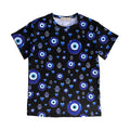 Playera Ojo Turco Black Curvy LC