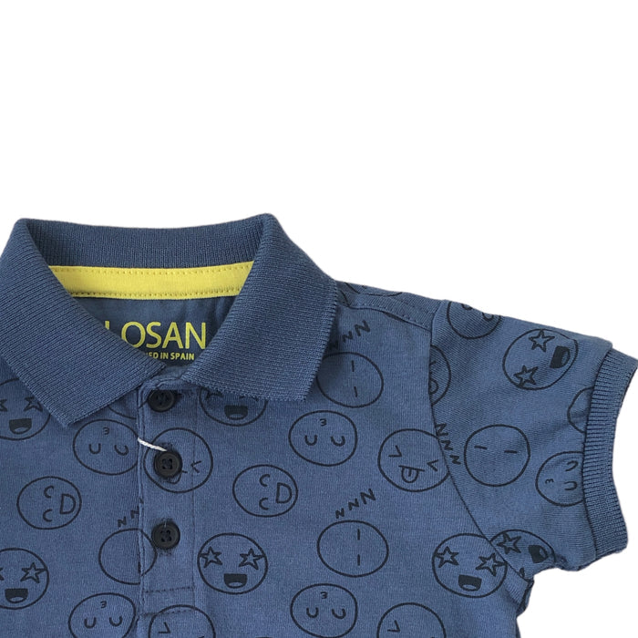 Playera Tipo Polo Para Bebé Niño Losan