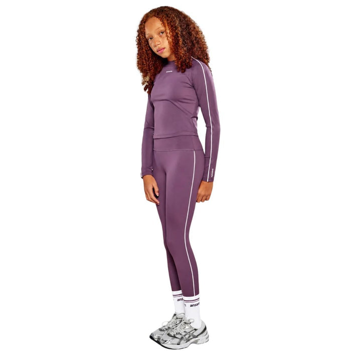Plum LS Top & Leggings Set