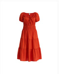 Anne Klein CHILI Plus Size Tiered Short Sleeve Dress