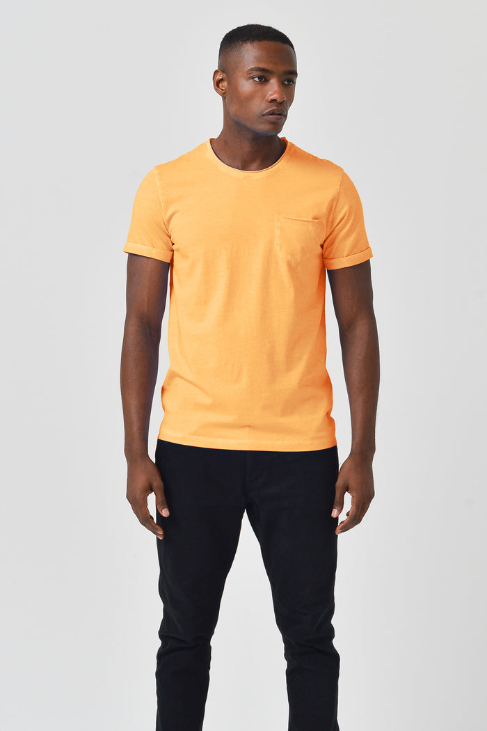 Pocket T-Shirt Slim - Apricot