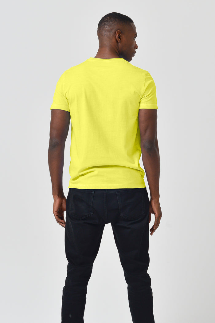 Pocket T-Shirt Slim - Lime