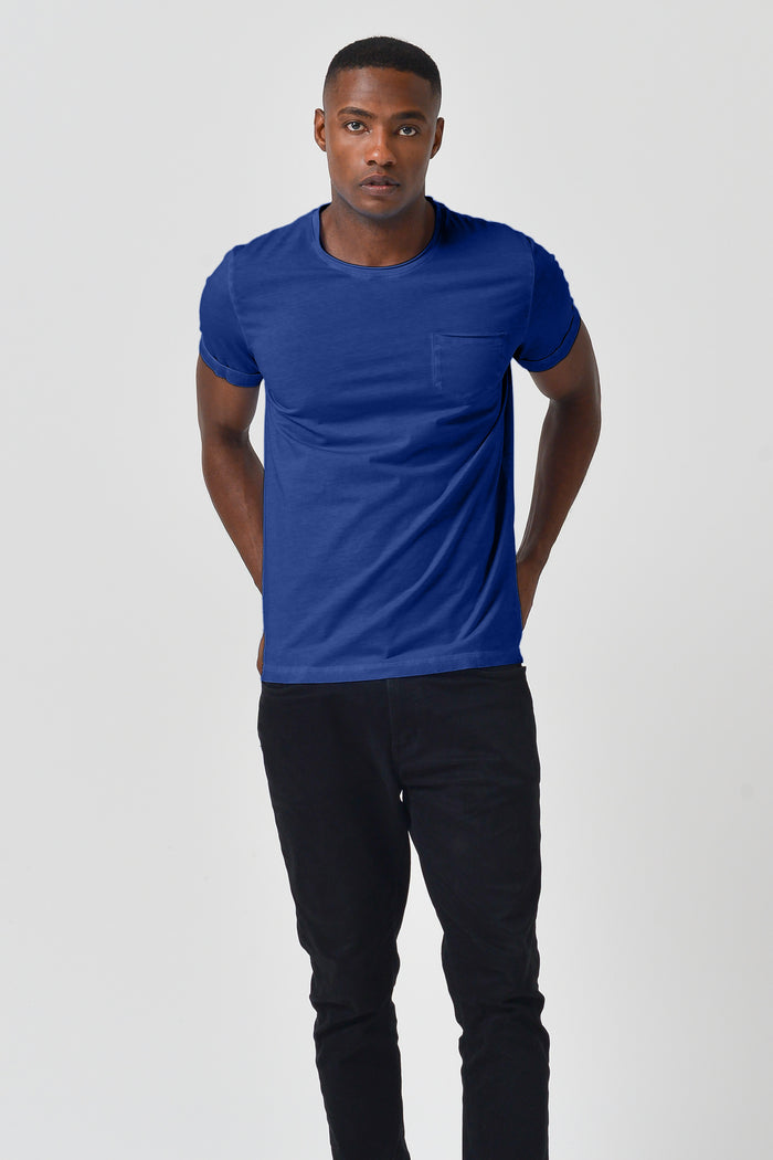 Pocket T-Shirt Slim - Royal