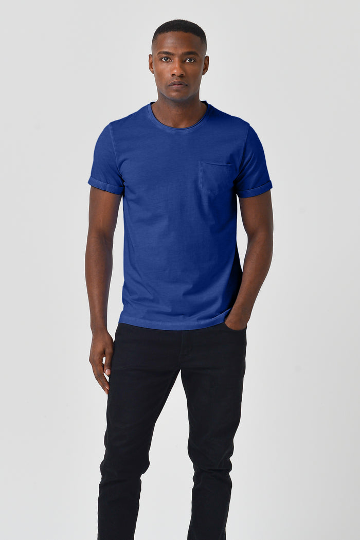 Pocket T-Shirt Slim - Royal