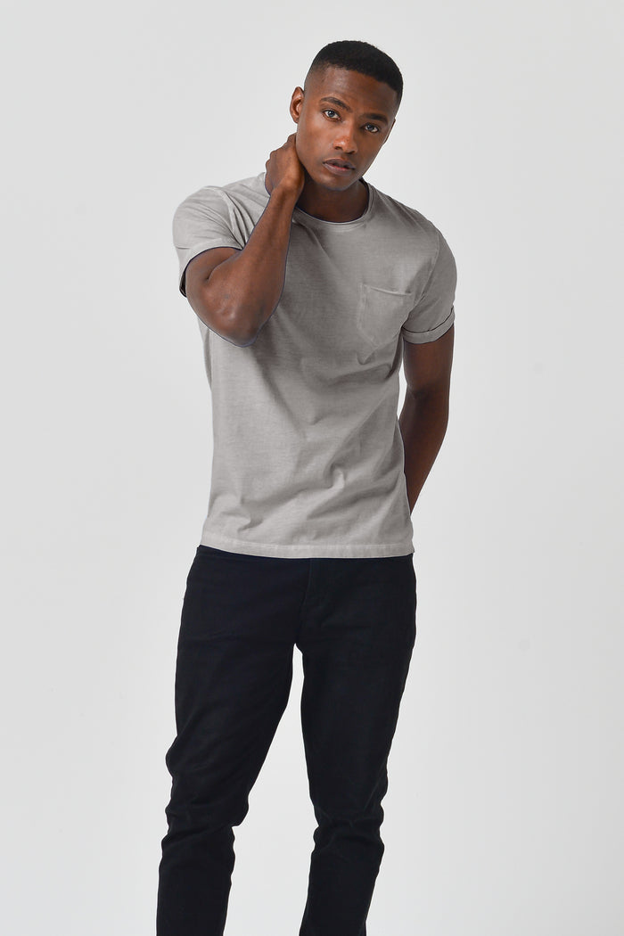 Pocket T-Shirt Slim - Steel