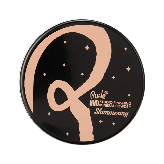 Polvo Mineral Studio Finishing Mineral Powder, Shimmering Rude Cosmetics