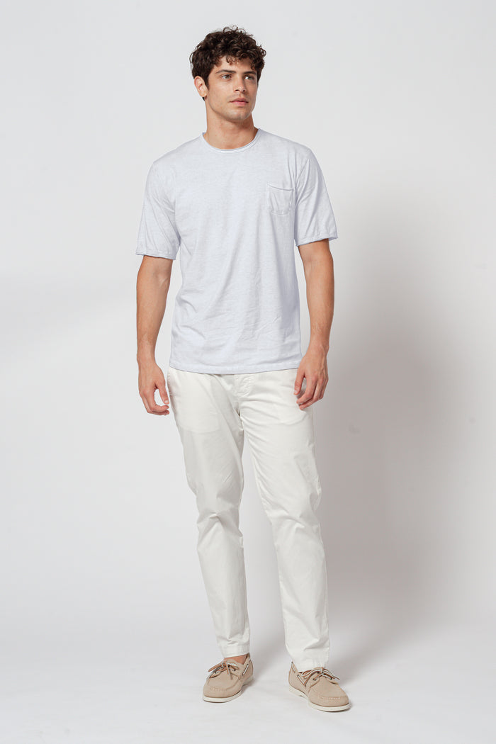 Postcard T-shirt - White