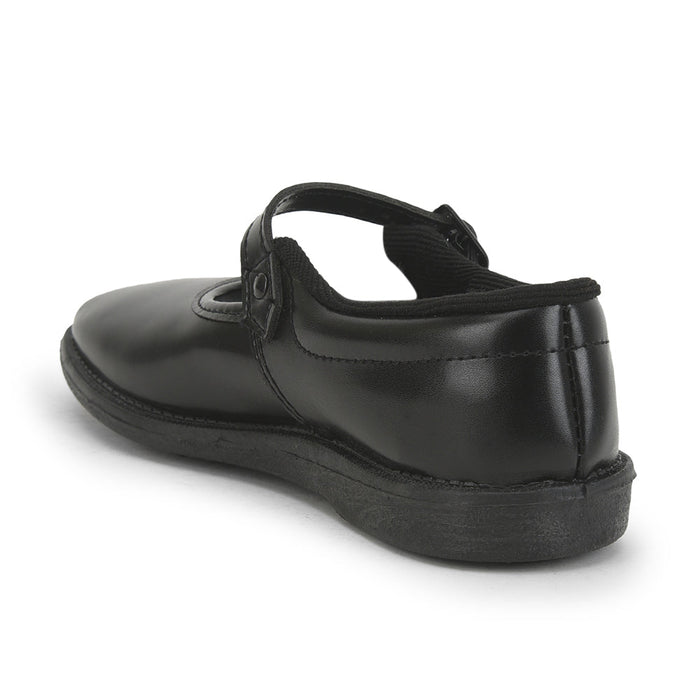 Prefect Black Ballerina Dress School Shoes For Kids N.S/GIRL By Liberty