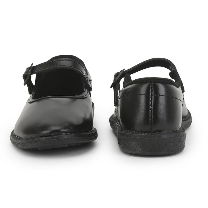 Prefect Black Ballerina Dress School Shoes For Kids N.S/GIRL By Liberty