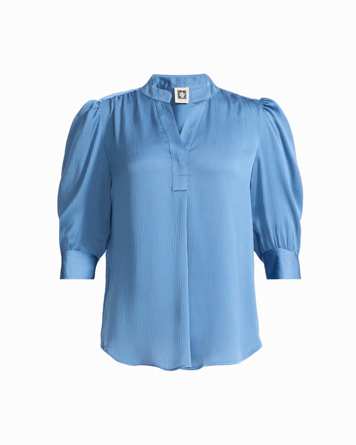 Anne Klein Puff Sleeve Blouse
