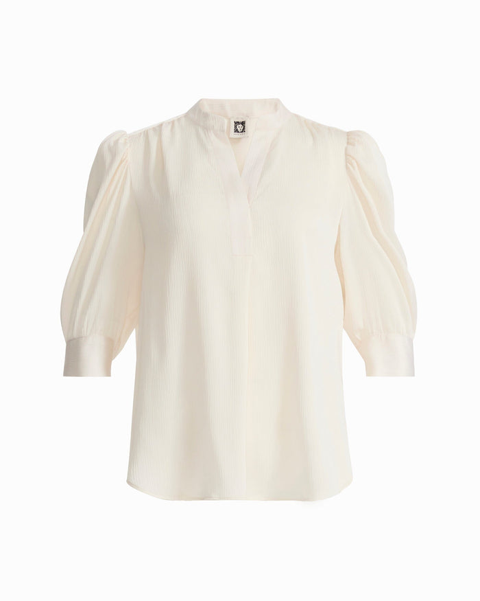 Anne Klein Puff Sleeve Blouse