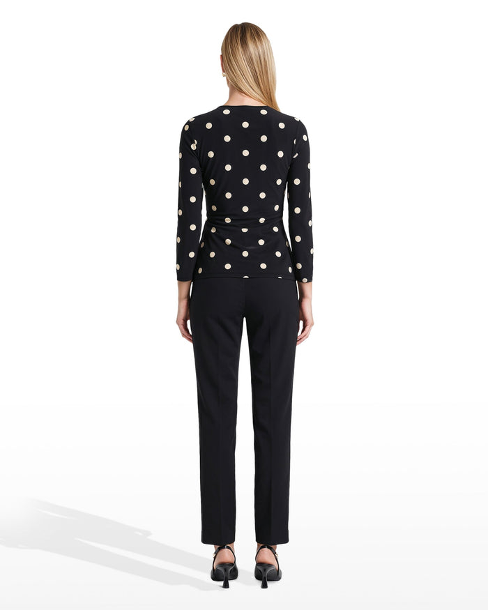 Anne Klein Pull On Hollywood Waist Slim Ankle Pant