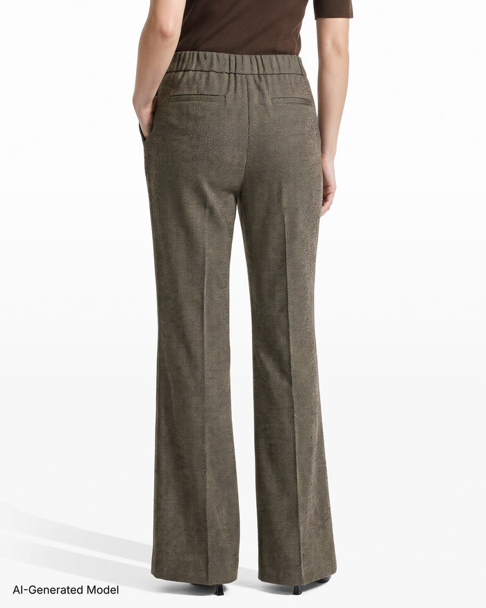 Anne Klein Pull-On Mid-Rise Pant