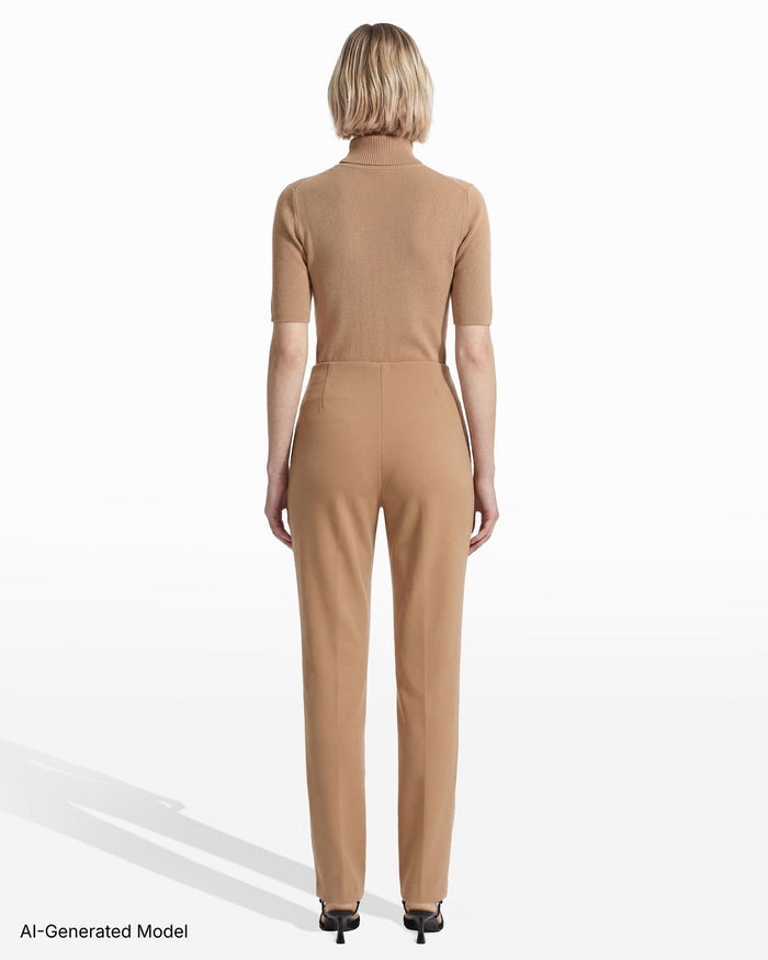 Anne Klein Pull-On Straight Ankle Pant