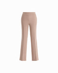Anne Klein NATURAL CLAY Pull-On Trouser with Slash Pockets