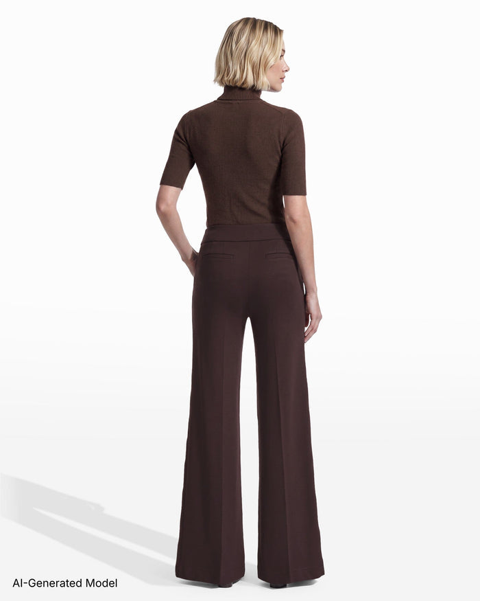 Anne Klein Pull On Wide Leg Pant