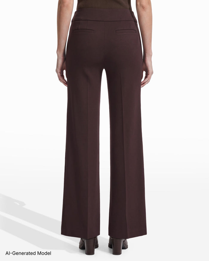 Anne Klein Pull On Wide Leg Pant