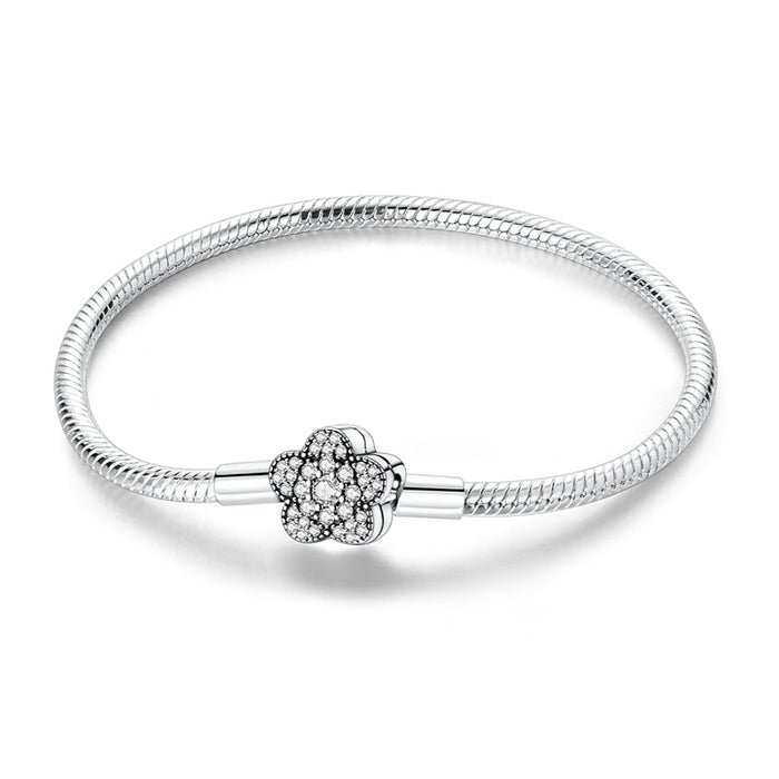 Pulsera Flor Diamantada