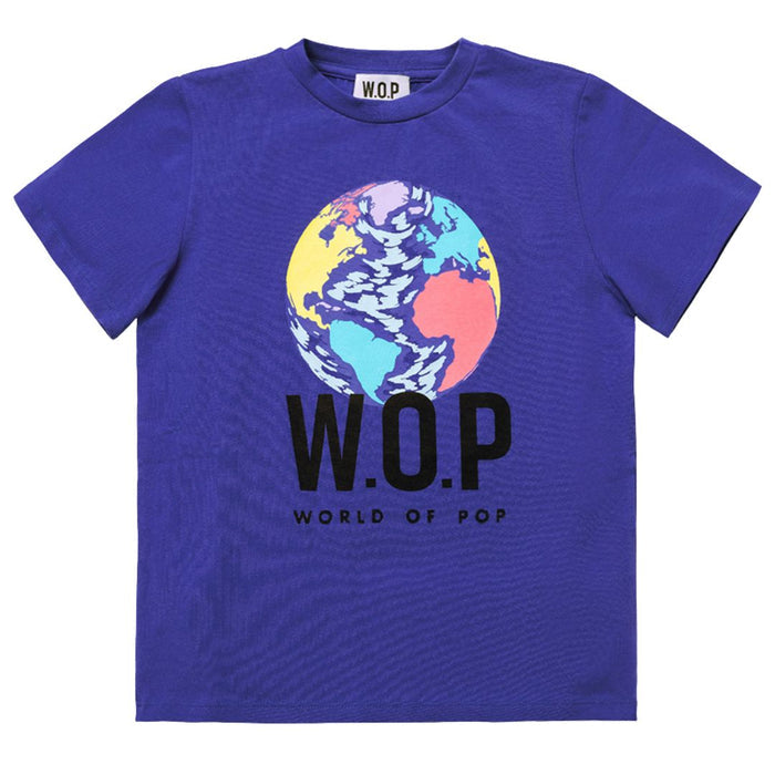 Purple World Logo T-shirt